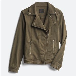 NWT Liverpool Bradford Moto Denim Jacket